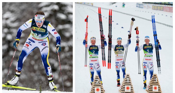 Sverige, Jonna Sundling, Maja Dahlqvist, TT, Ebba Andersson, VM i längdskidor 2023